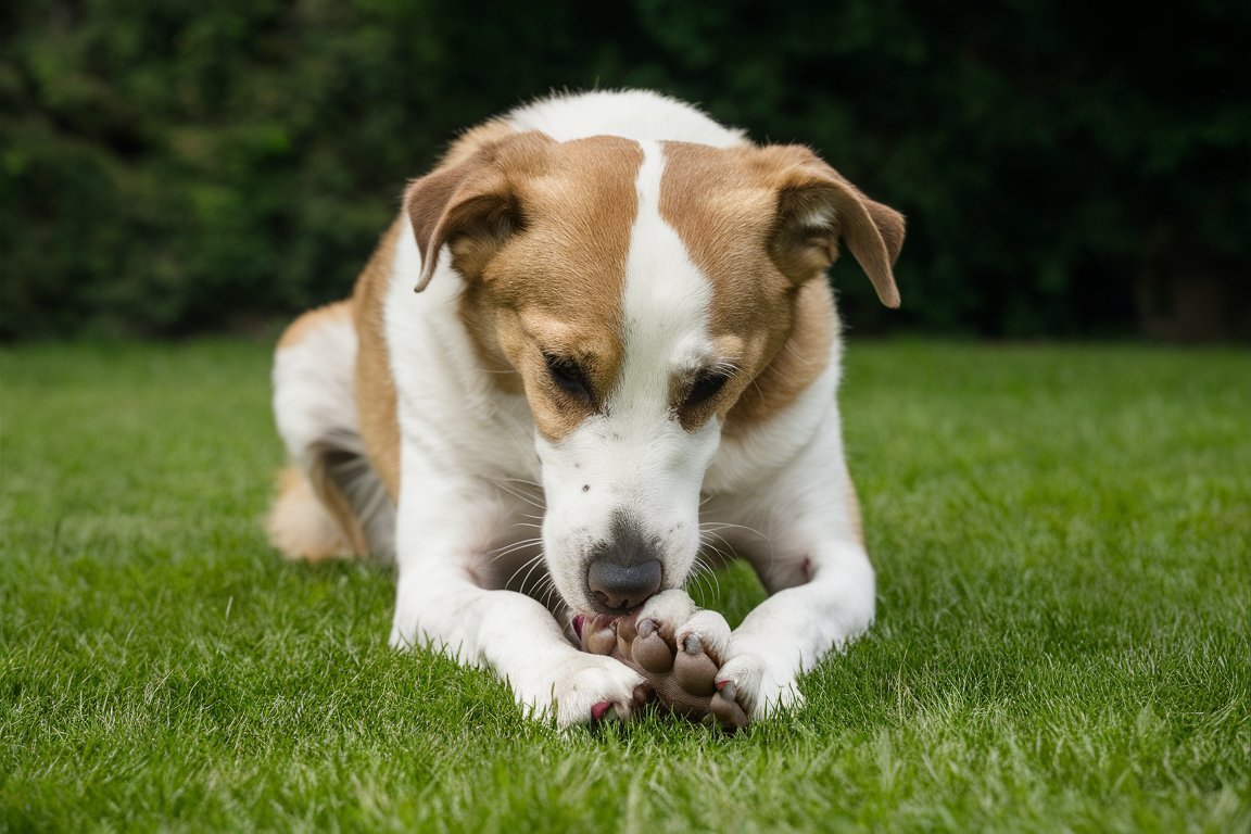 Why Is My Dog Chewing Their Paws ?