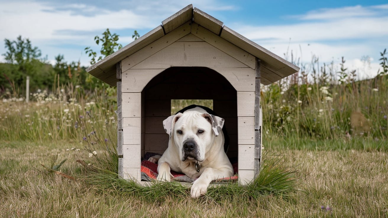 Isolated Dog House (for the UK)