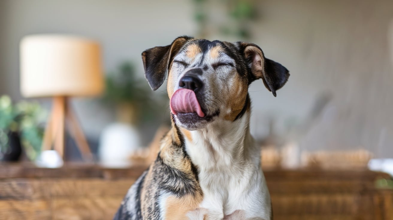 Why Does Your Dog Keeps Licking His Lips and Swallowing?