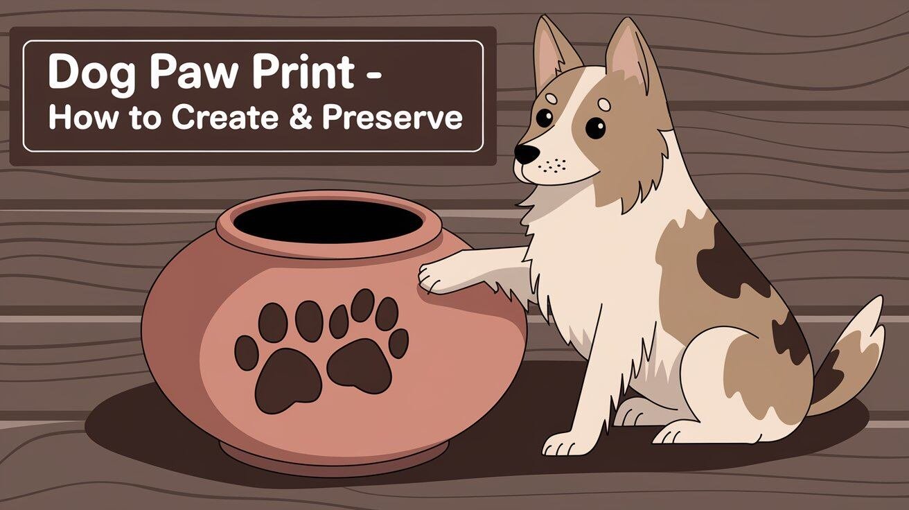 Dog Paw Print - How to Create & Preserve